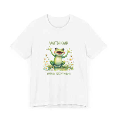Watch God turn it for my good classic fit tee