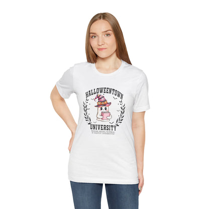 Halloweentown University Ghost Tee Cute, Quirky Proudly Not Normal Halloween T-Shirt, Unisex Tee, Perfect for Halloween Parties, Costume