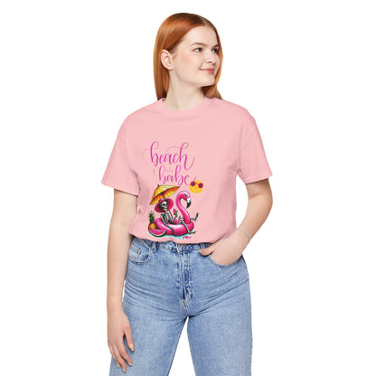 Beach Babe Skeleton Soakin Up Sunshine tee