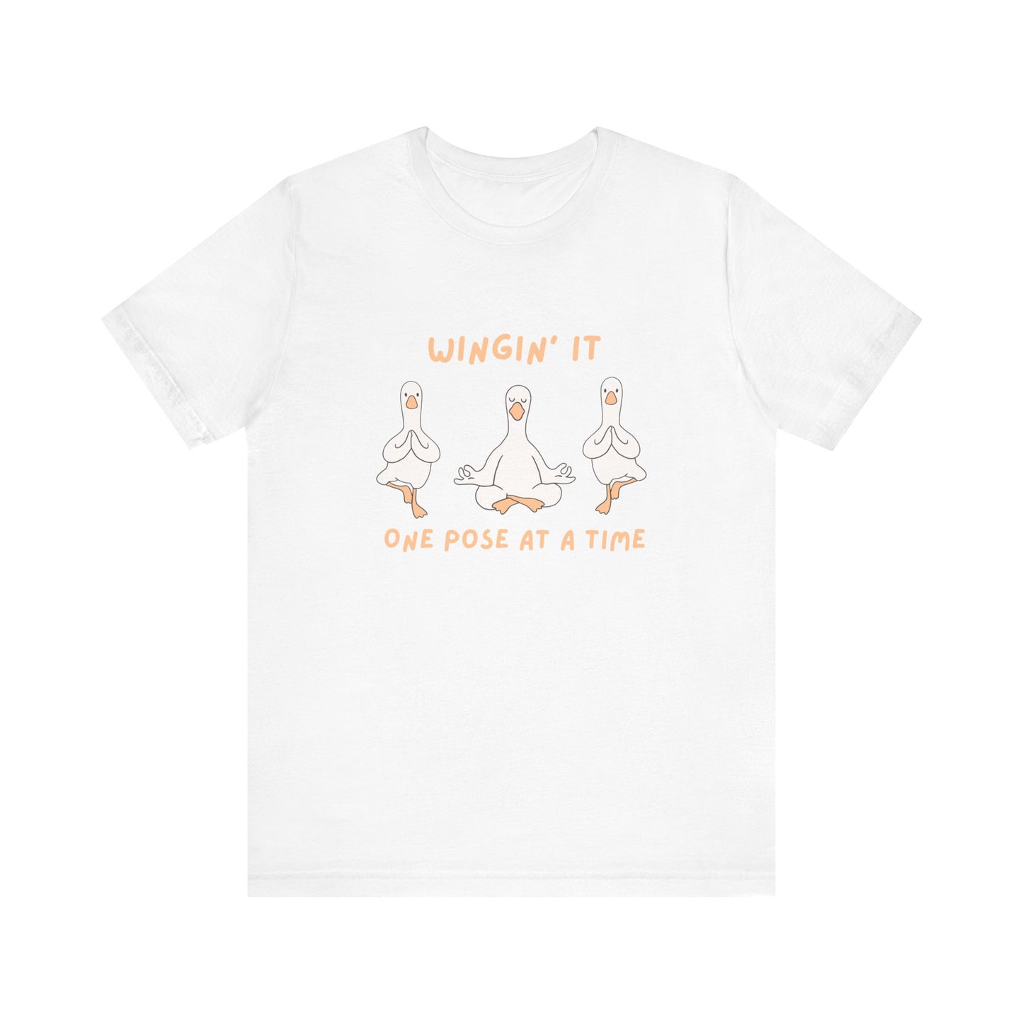 Winging It one pose at a time Silly Goose Tee