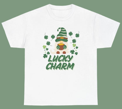"Lucky Charm" Gnome  Classic Fit Tee