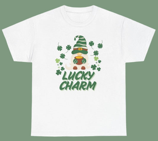 "Lucky Charm" Gnome  Classic Fit Tee