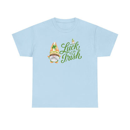 Luck of the Irish gnome, St. Patrick's Day Shirt