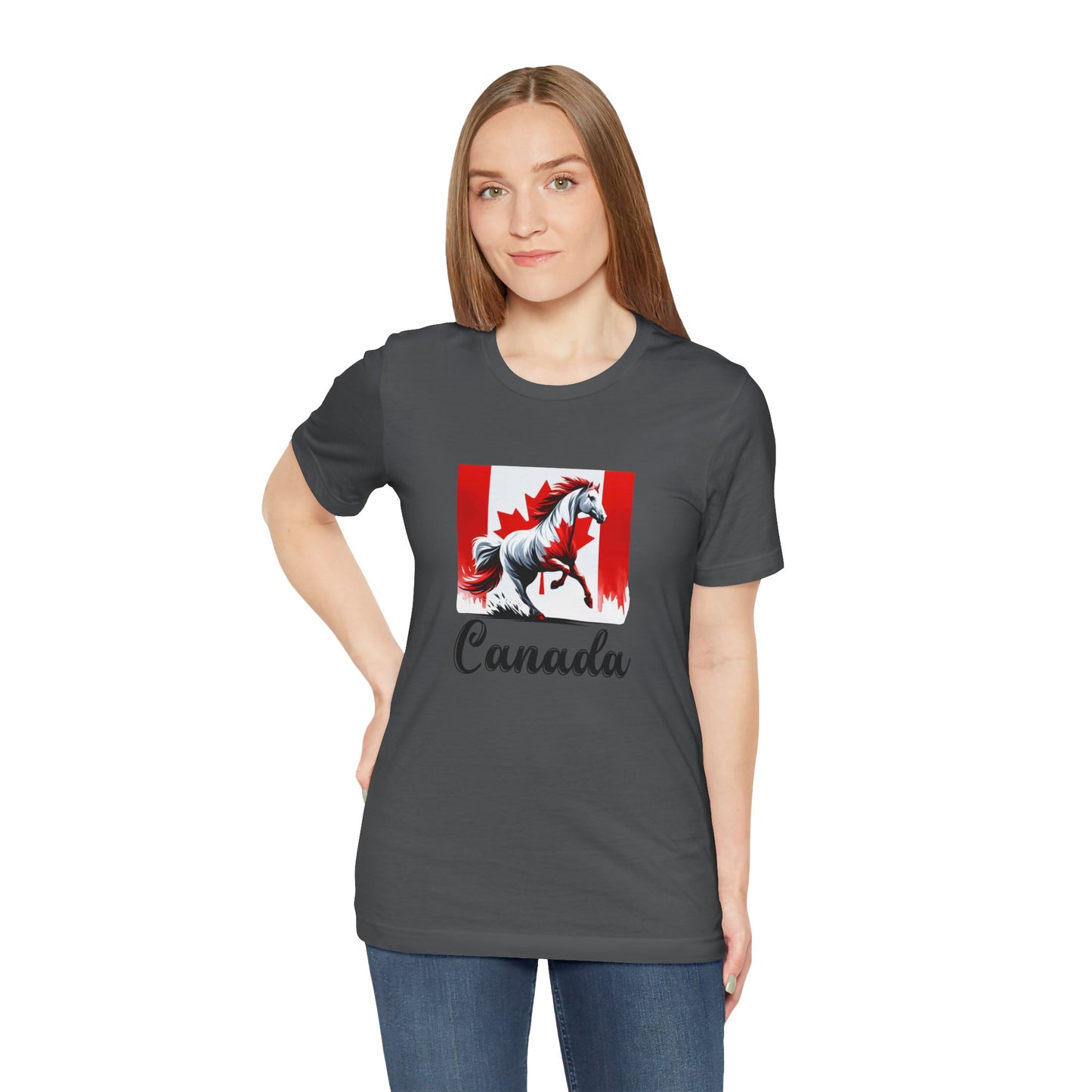Galloping Proud: Canadian Horse Unisex Tee