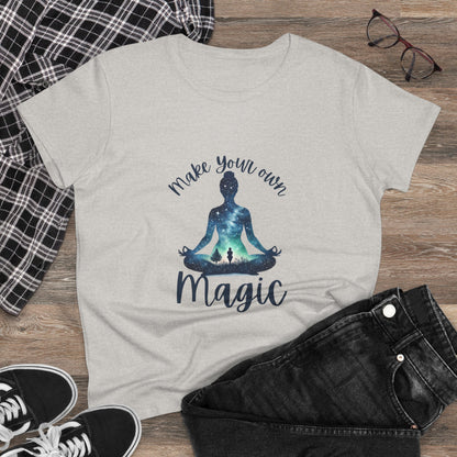 Make Your Own Magic Women's Semi fit Cotton Tee