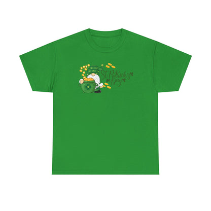 Lucky gnome; St Patrick's day Tee