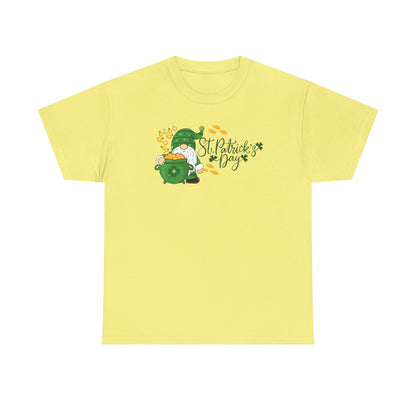 Lucky gnome; St Patrick's day Tee