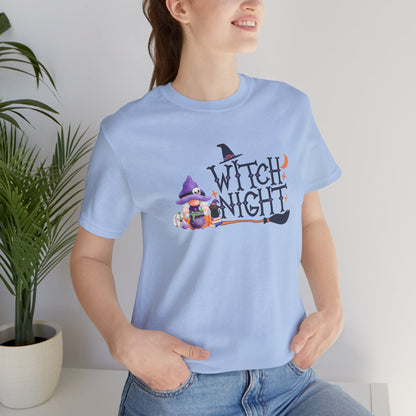 Witch Night Gnome Tee Spooky, Whimsical, and Full of Charm T-Shirt