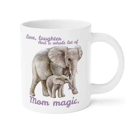 Elephant Love Mug - Mom Magic Ceramic Mug