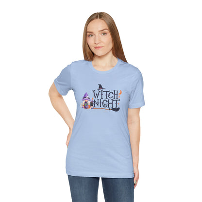 Witch Night Gnome Tee Spooky, Whimsical, and Full of Charm T-Shirt