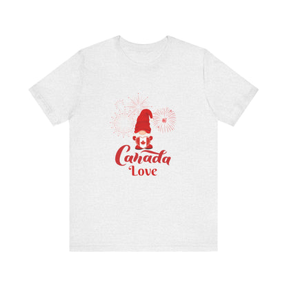Canada Fireworks Gnome Graphic Classic fit Tee