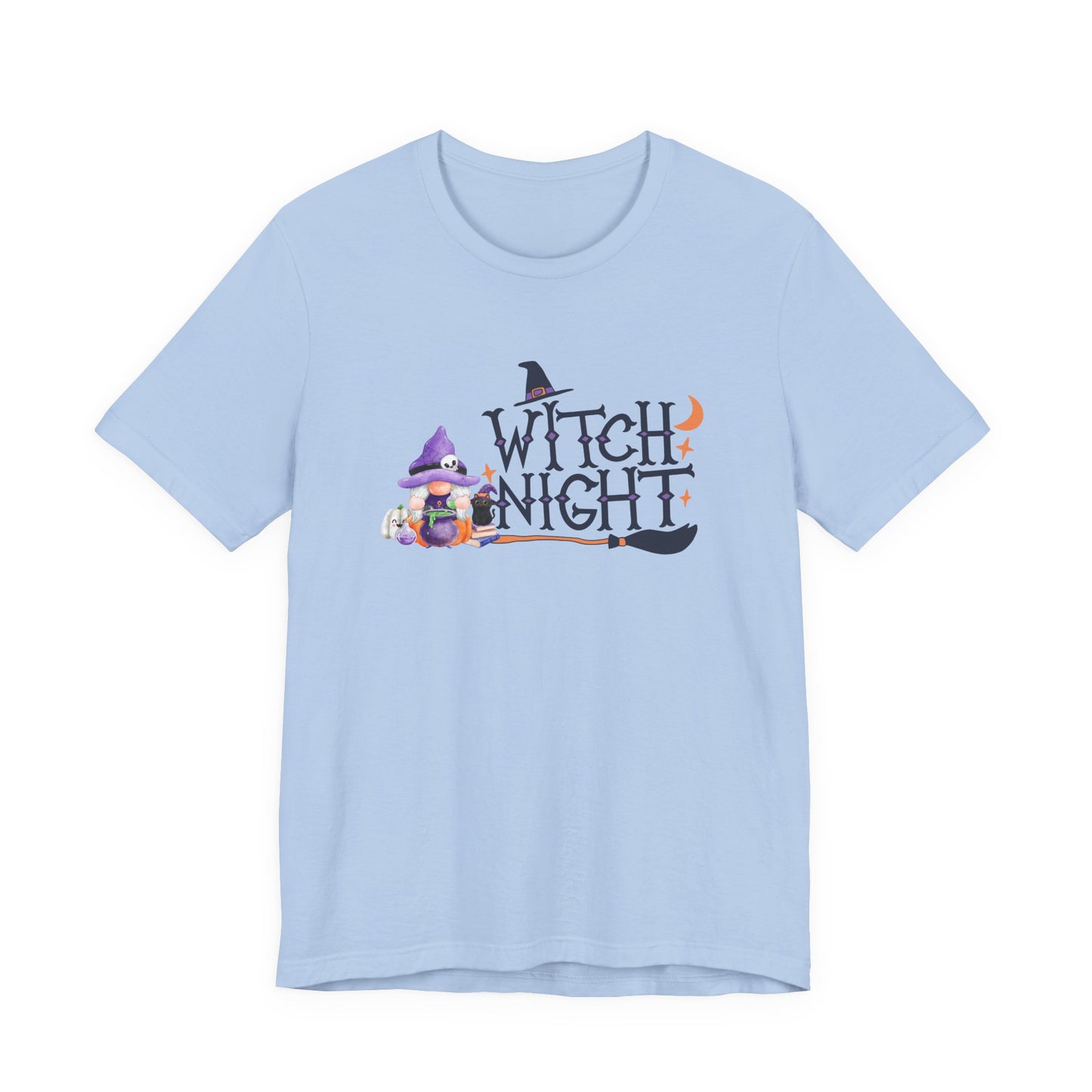 Witch Night Gnome Tee Spooky, Whimsical, and Full of Charm T-Shirt