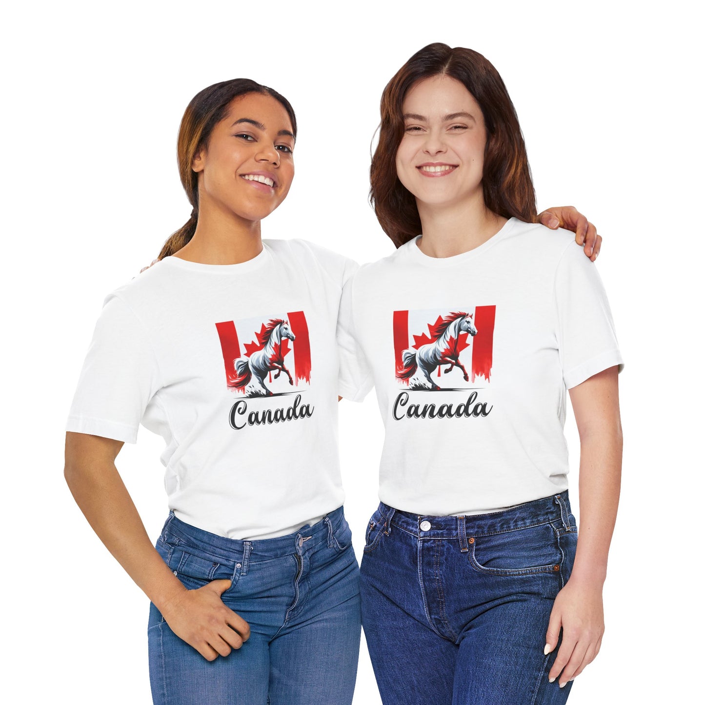 Galloping Proud: Canadian Horse Unisex Tee