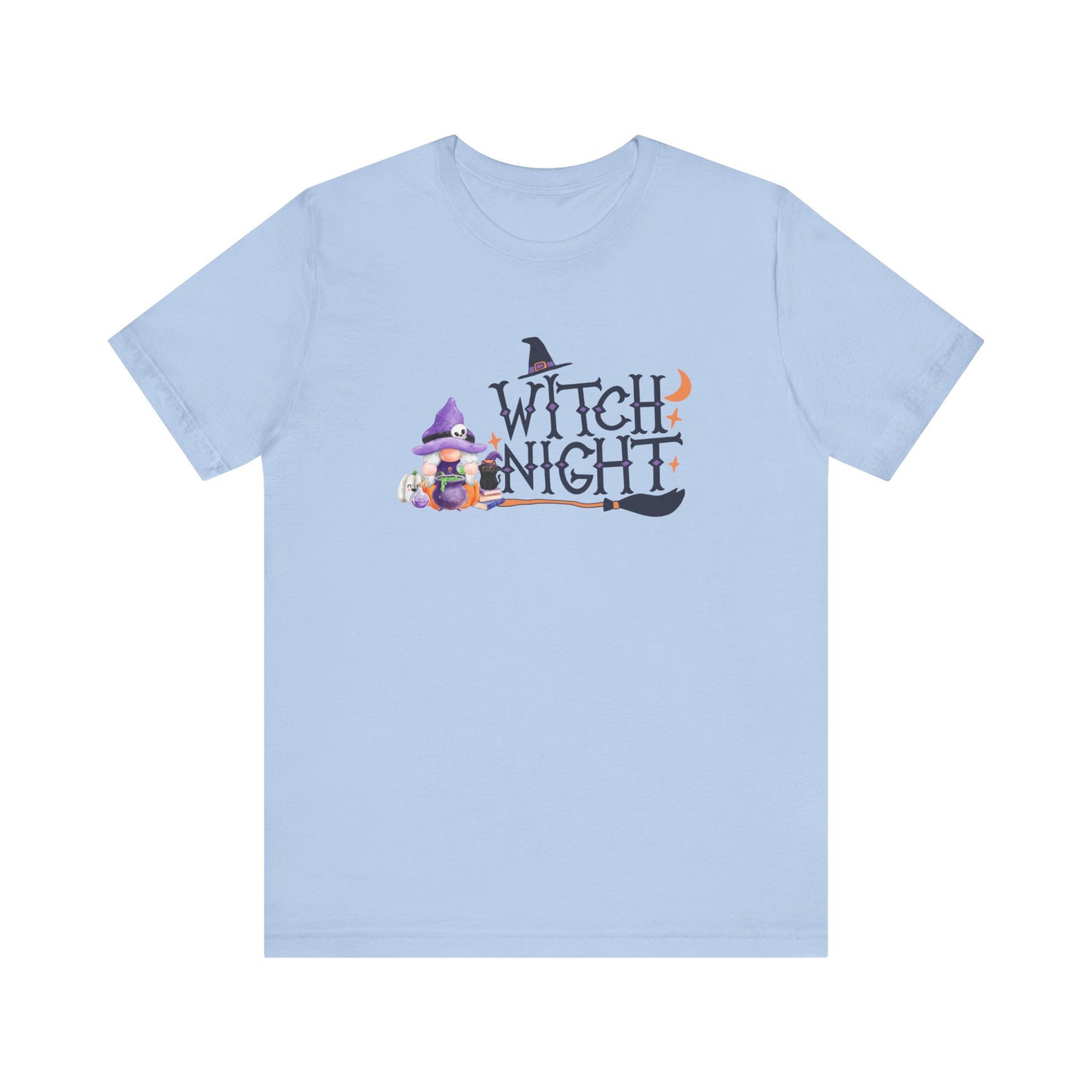 Witch Night Gnome Tee Spooky, Whimsical, and Full of Charm T-Shirt