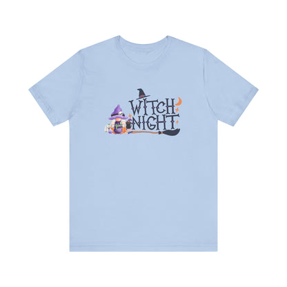 Witch Night Gnome Tee Spooky, Whimsical, and Full of Charm T-Shirt