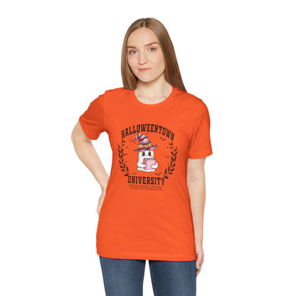 Halloweentown University Ghost Tee Cute, Quirky Proudly Not Normal Halloween T-Shirt, Unisex Tee, Perfect for Halloween Parties, Costume