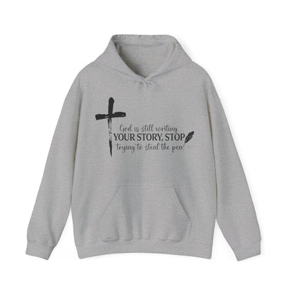 God is Still Writing Your Story Cozy Sweatshirt