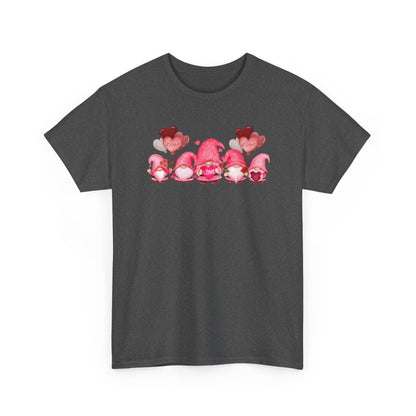 Gnome-Body Loves You Like These Gnomes!" Gnomes Tee, Love Gnome Shirt, Valentine's Day Tee, Cute Gnome Gift, Valentine's Gift for Him/Her
