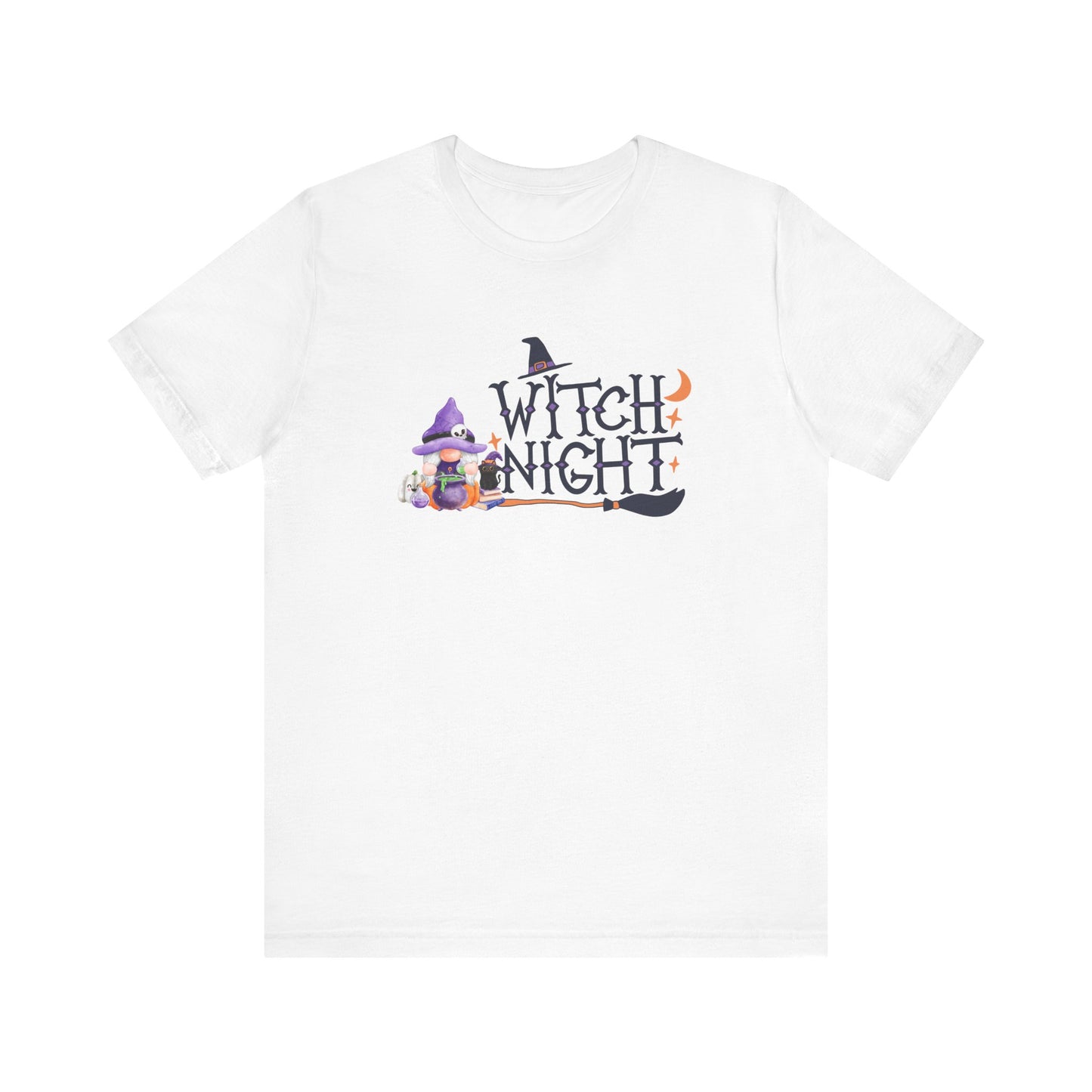 Witch Night Gnome Tee Spooky, Whimsical, and Full of Charm T-Shirt