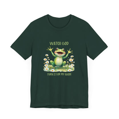 Watch God turn it for my good classic fit tee