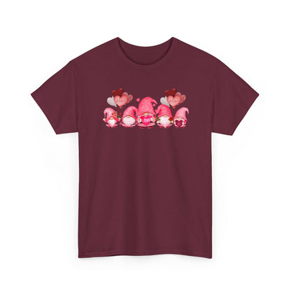 Gnome-Body Loves You Like These Gnomes!" Gnomes Tee, Love Gnome Shirt, Valentine's Day Tee, Cute Gnome Gift, Valentine's Gift for Him/Her