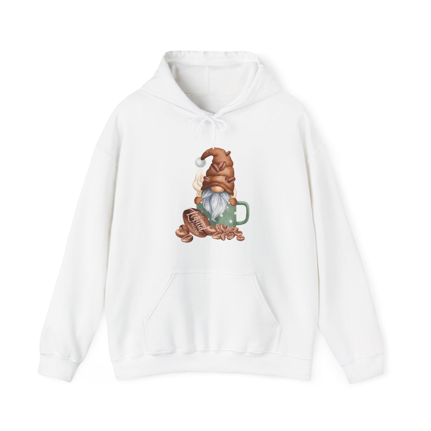 Coffee Gnome Unisex Hoodie, Cozy Sweatshirt for Coffee Lovers, Perfect Gift for Birthdays, Holidays, Gnome Merchandise, Cute Apparel
