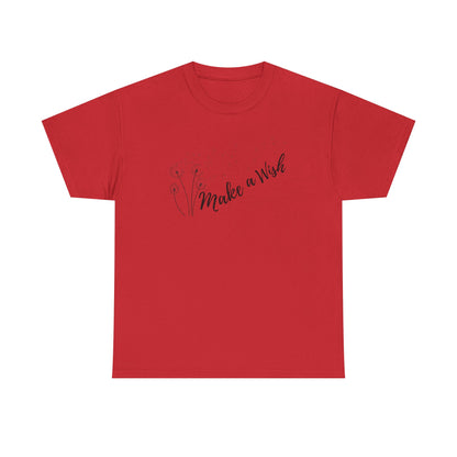 Make a Wish T-shirt, dandelion seeds tee