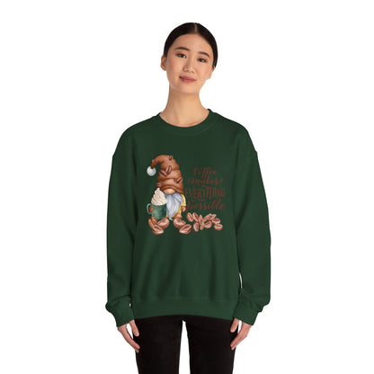 "Coffee Makes Everything Possible" Sweater