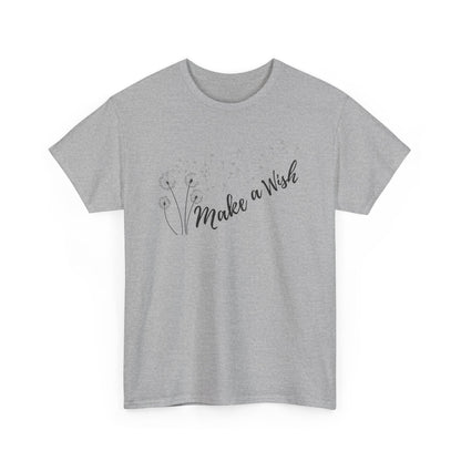 Make a Wish T-shirt, dandelion seeds tee