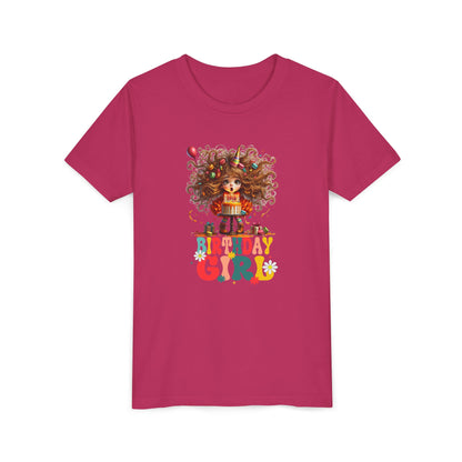 Birthday Girl blow out your candles Youth Tee