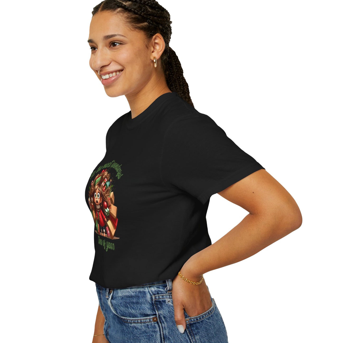 Most Wonderful (and Hectic) Time Tee – Holiday Shopping Survival Style