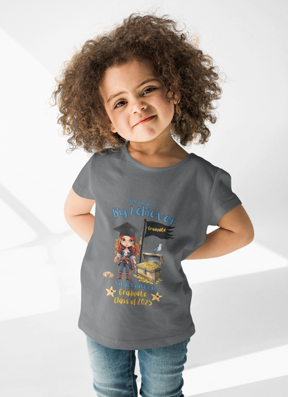 Little Buccaneer, Big Achiever! Kindergarten Graduate Tee – Girl Pirate, Class of 2025 Big Achiever Kindergarten Grad Shirt | Fun School Celebration Apparel, Kid's Graduation Gift, [...]