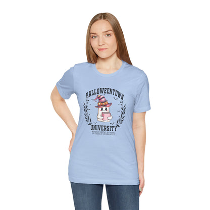Halloweentown University Ghost Tee Cute, Quirky Proudly Not Normal Halloween T-Shirt, Unisex Tee, Perfect for Halloween Parties, Costume
