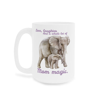 Elephant Love Mug - Mom Magic Ceramic Mug