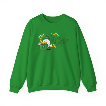 St Patrick's Day "Lucky" Gnome Sweatshirt