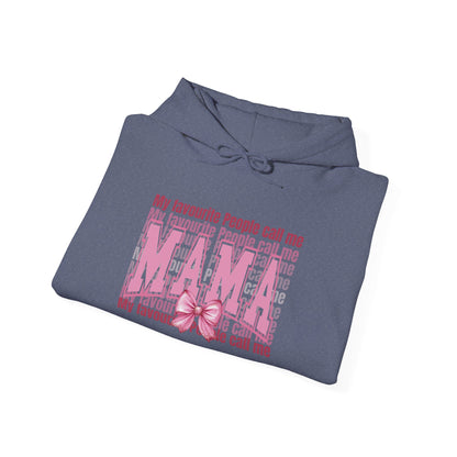 Mama Love Cozy Sweatshirt, Gift for Moms, Mother's Day Apparel, Casual Hoodie, Family Matching Sweatshirt, Baby Shower Gift