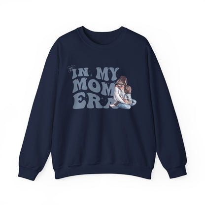 "In My Mom Era" Sweatshirt blue