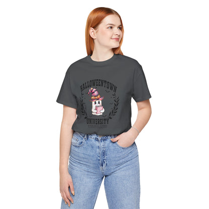 Halloweentown University Ghost Tee Cute, Quirky Proudly Not Normal Halloween T-Shirt, Unisex Tee, Perfect for Halloween Parties, Costume