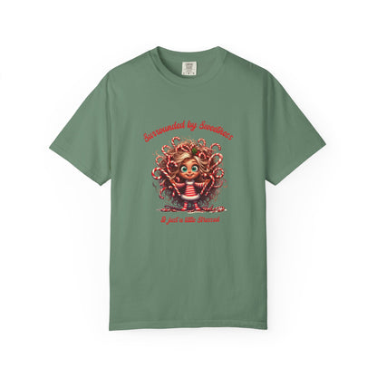 Sweet but Stressed Tee – Candy Cane Chaos in Style!