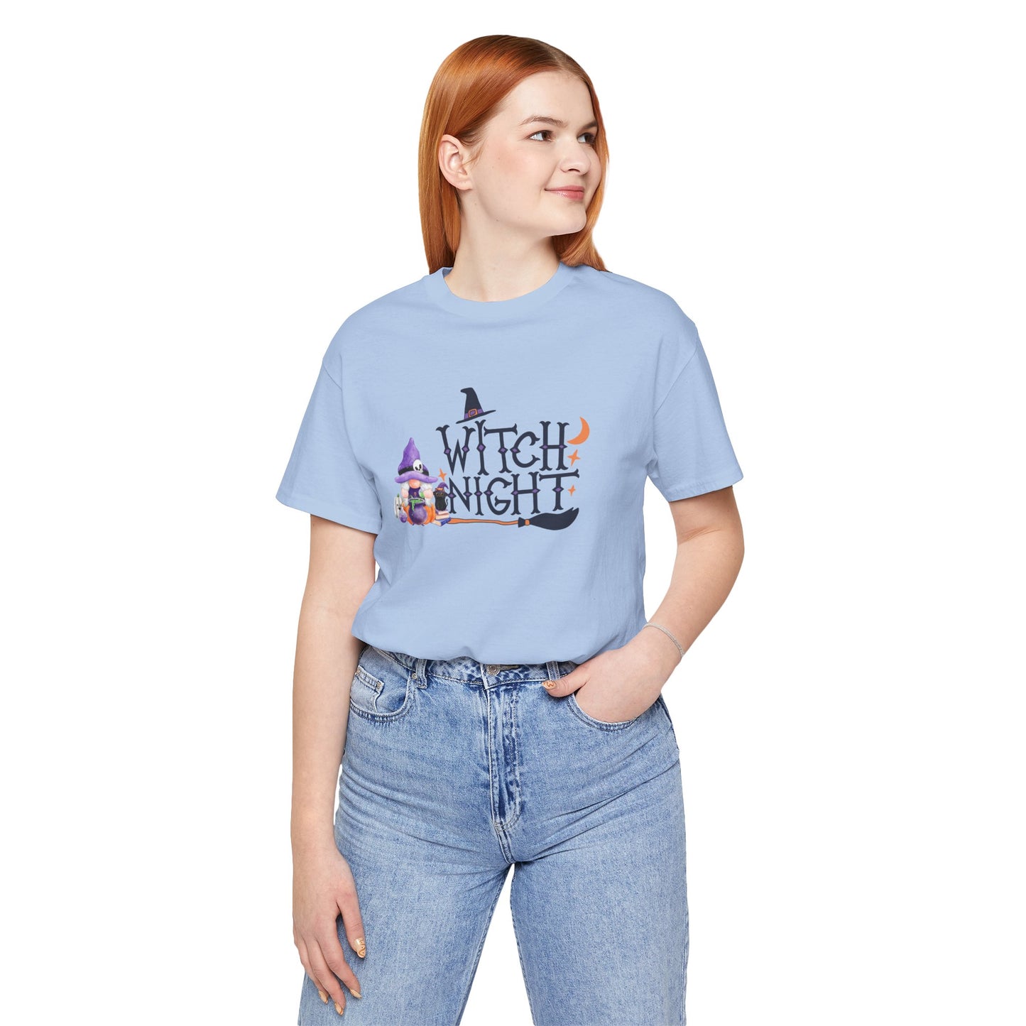 Witch Night Gnome Tee Spooky, Whimsical, and Full of Charm T-Shirt