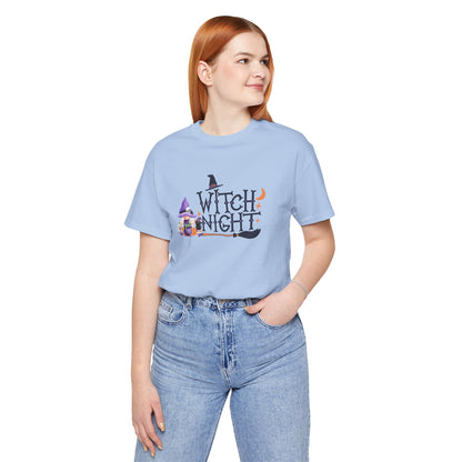 Witch Night Gnome Tee Spooky, Whimsical, and Full of Charm T-Shirt