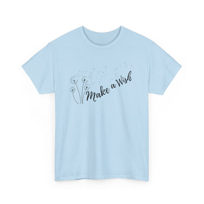 Make a Wish T-shirt, dandelion seeds tee