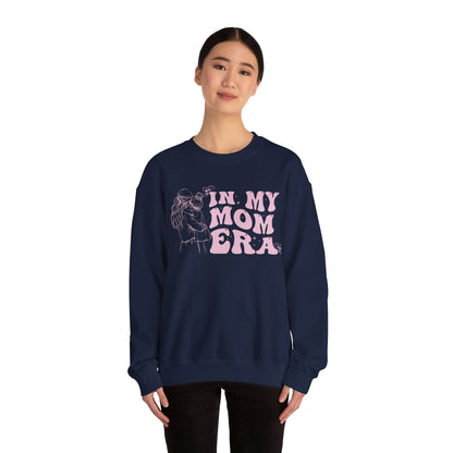 In My Mom Era Embrace the Love, Sweatshirt, girl mom, Cozy Gift for Moms, Casual Style, Birthday gift, Mother's Day gift , Everyday Comfort