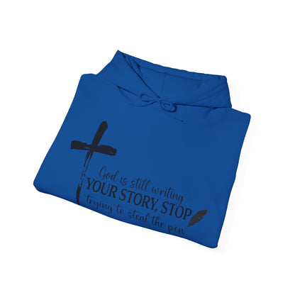 God is Still Writing Your Story Cozy Sweatshirt