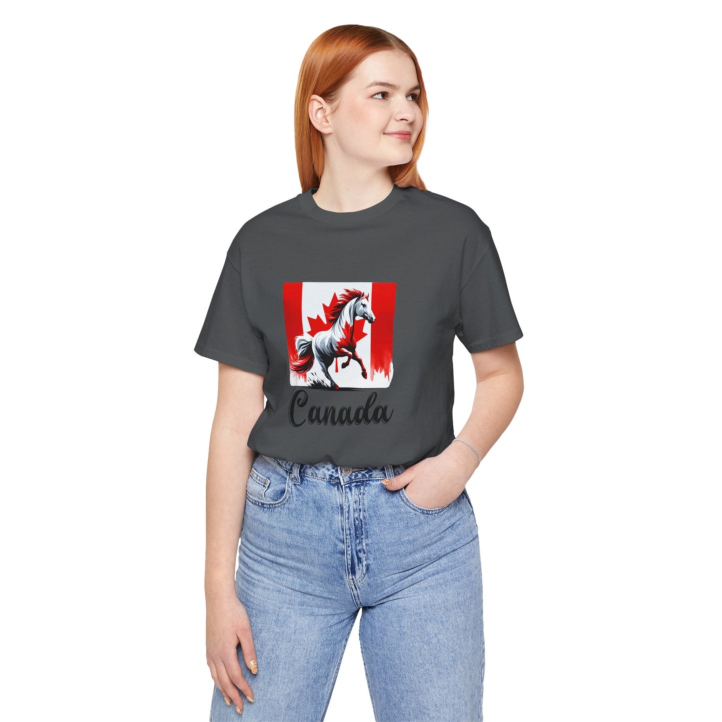 Galloping Proud: Canadian Horse Unisex Tee