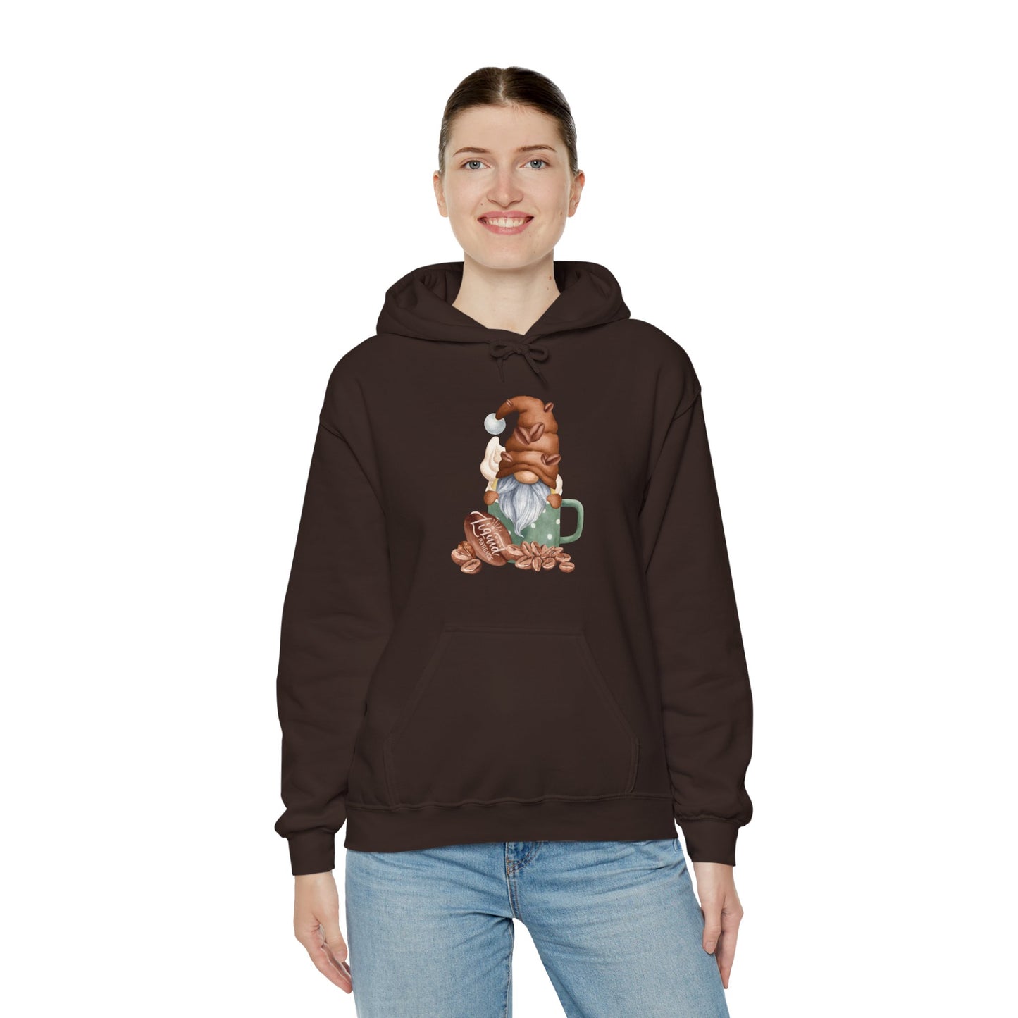 Coffee Gnome Unisex Hoodie, Cozy Sweatshirt for Coffee Lovers, Perfect Gift for Birthdays, Holidays, Gnome Merchandise, Cute Apparel