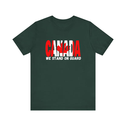 Canada We Stand On Guard Tee, Unisex Shirt