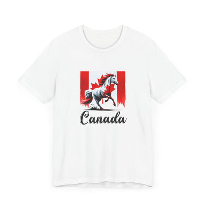 Galloping Proud: Canadian Horse Unisex Tee