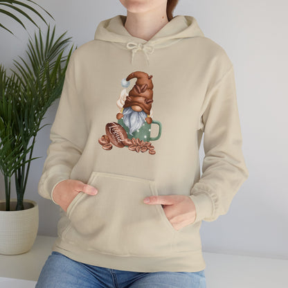 Coffee Gnome Unisex Hoodie, Cozy Sweatshirt for Coffee Lovers, Perfect Gift for Birthdays, Holidays, Gnome Merchandise, Cute Apparel