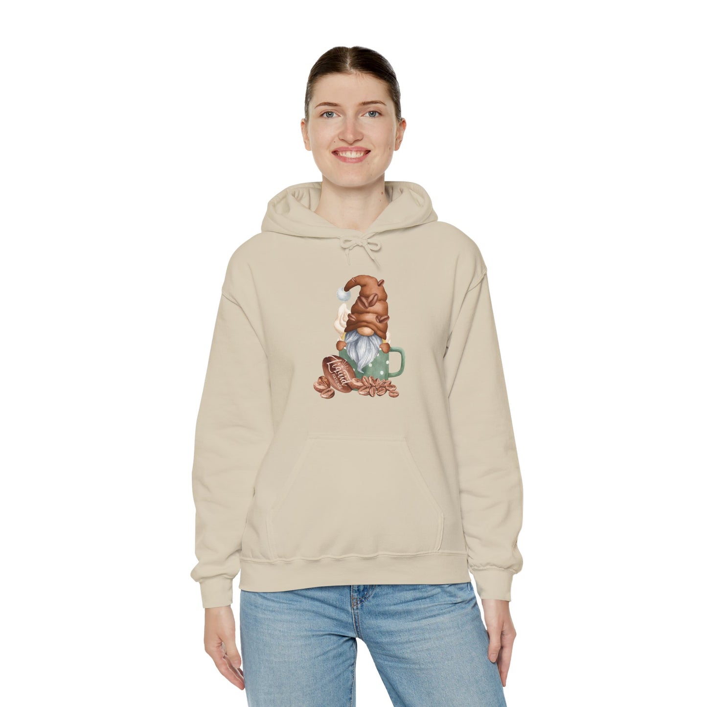 Coffee Gnome Unisex Hoodie, Cozy Sweatshirt for Coffee Lovers, Perfect Gift for Birthdays, Holidays, Gnome Merchandise, Cute Apparel